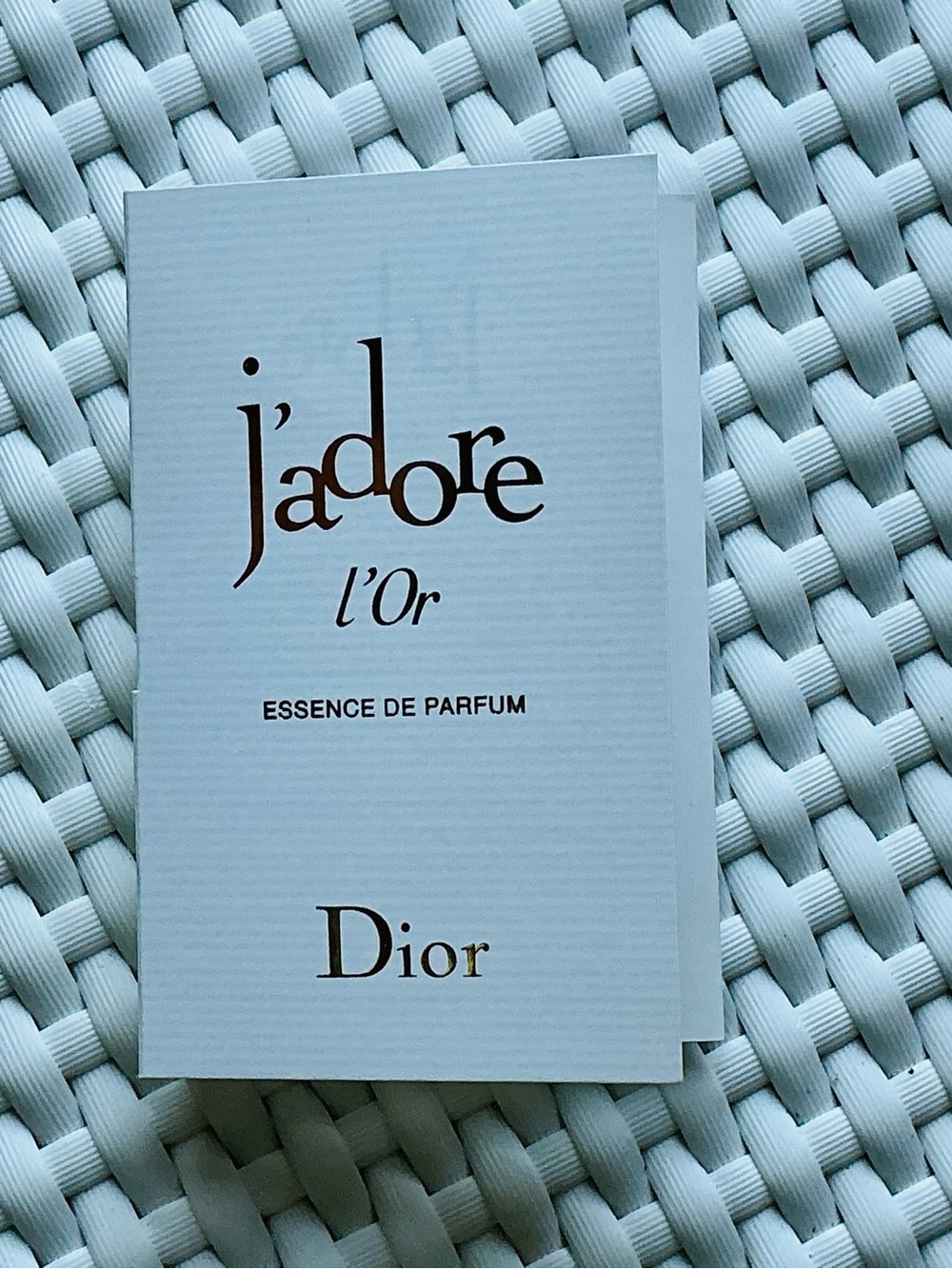 J’adore Dior EDP Sample Travel 1ml perfume Spray. New with card.